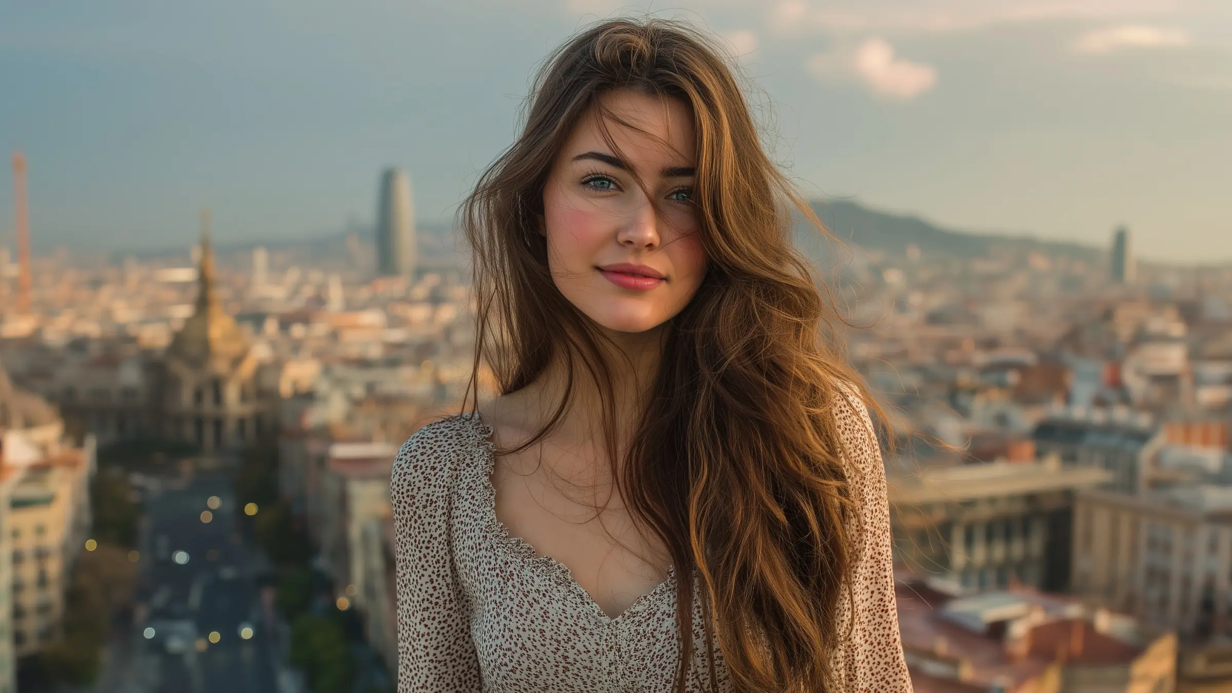 retrato de uma mulher antes de aumentar os seios