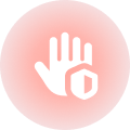 icono de protección de privacidad