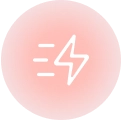 a light orange