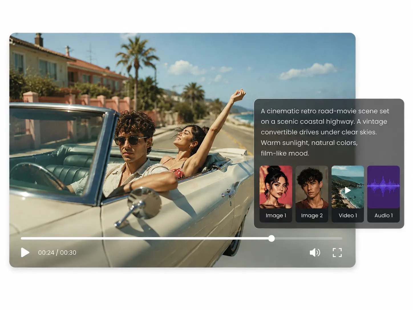画像・動画・音声入力を使ったWan 3.0のリファレンス動画生成